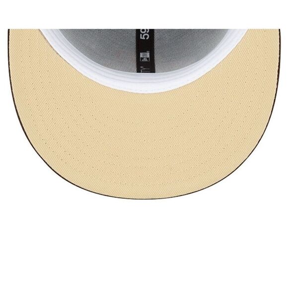 Philadelphia Phillies New Era 59FIFTY Fitted Hat Brown Mint Size 8 - Picture 7 of 7